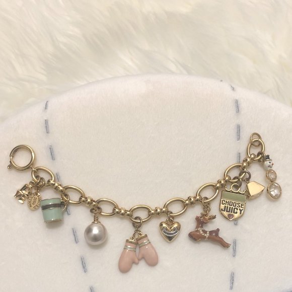 Juicy Couture Jewelry - *LIMITED EDITION* Juicy Couture 2006 Christmas Charm Bracelet